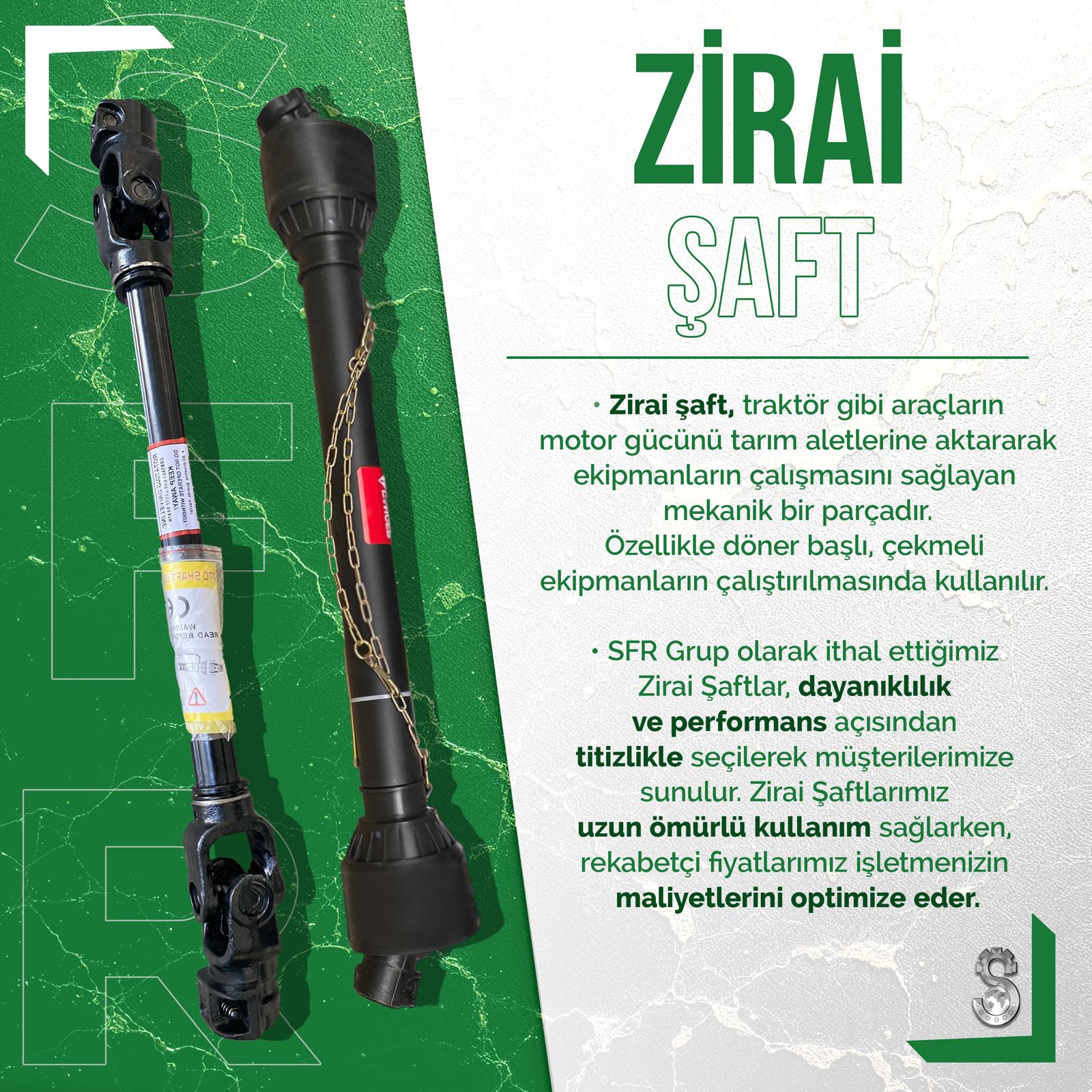 SFR 27x74 100 CM CIRCIRLI ZİRAİ ŞAFT 2